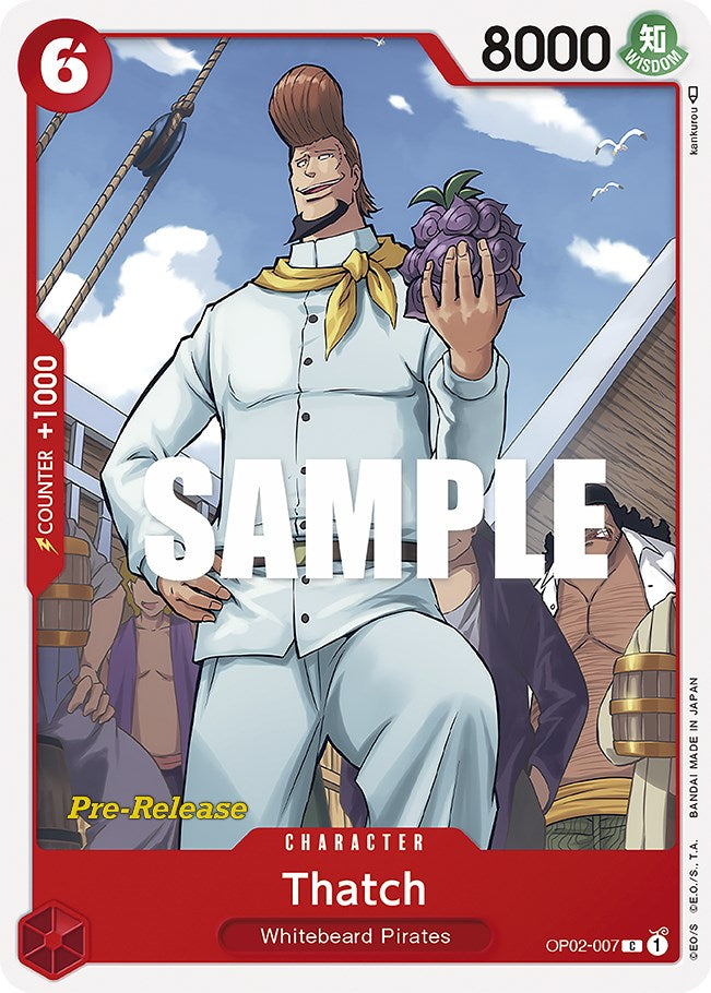 Thatch [Paramount War Pre-Release Cards] op02-007
