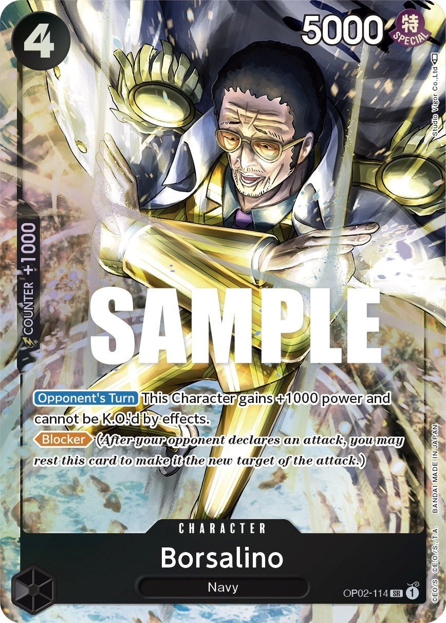 Borsalino (Alternate Art) [Paramount War] op02-114