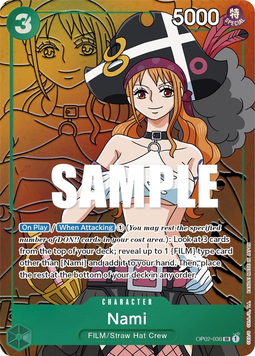 Nami (Alternate Art) [Paramount War] op02-036