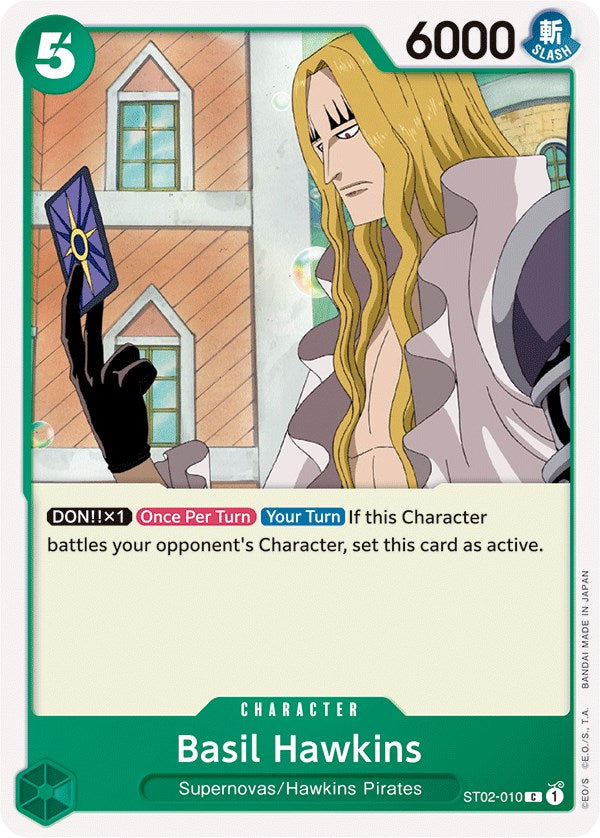 Basil Hawkins [Starter Deck: Worst Generation] st02-010