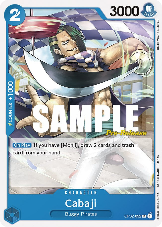 Cabaji [Paramount War Pre-Release Cards] op02-052