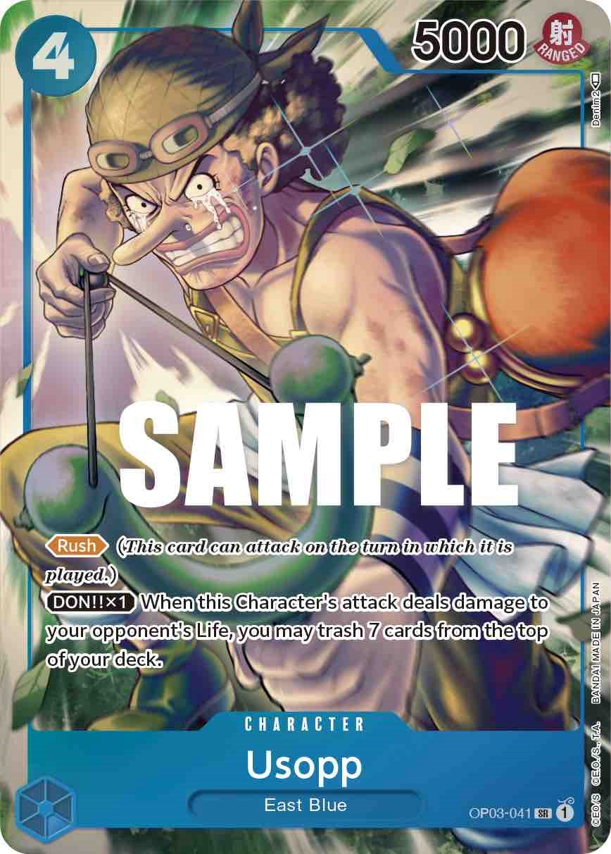 Usopp (Alternate Art) [Pillars of Strength] op03-041