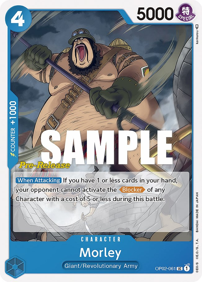 Morley [Paramount War Pre-Release Cards] op02-061