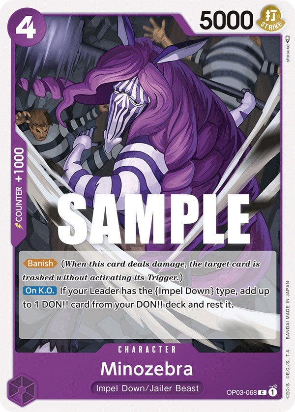 Minozebra [Pillars of Strength] op03-068