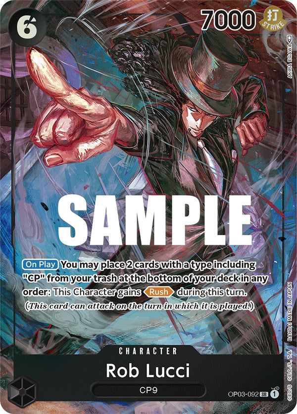 Rob Lucci (Alternate Art) [Pillars of Strength] op03-092
