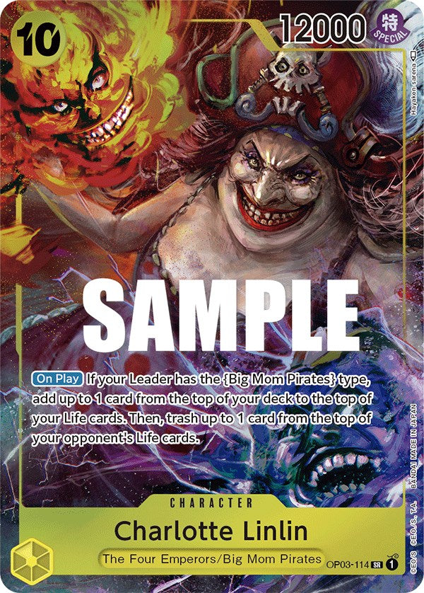 Charlotte Linlin (Alternate Art) [Pillars of Strength] op03-114