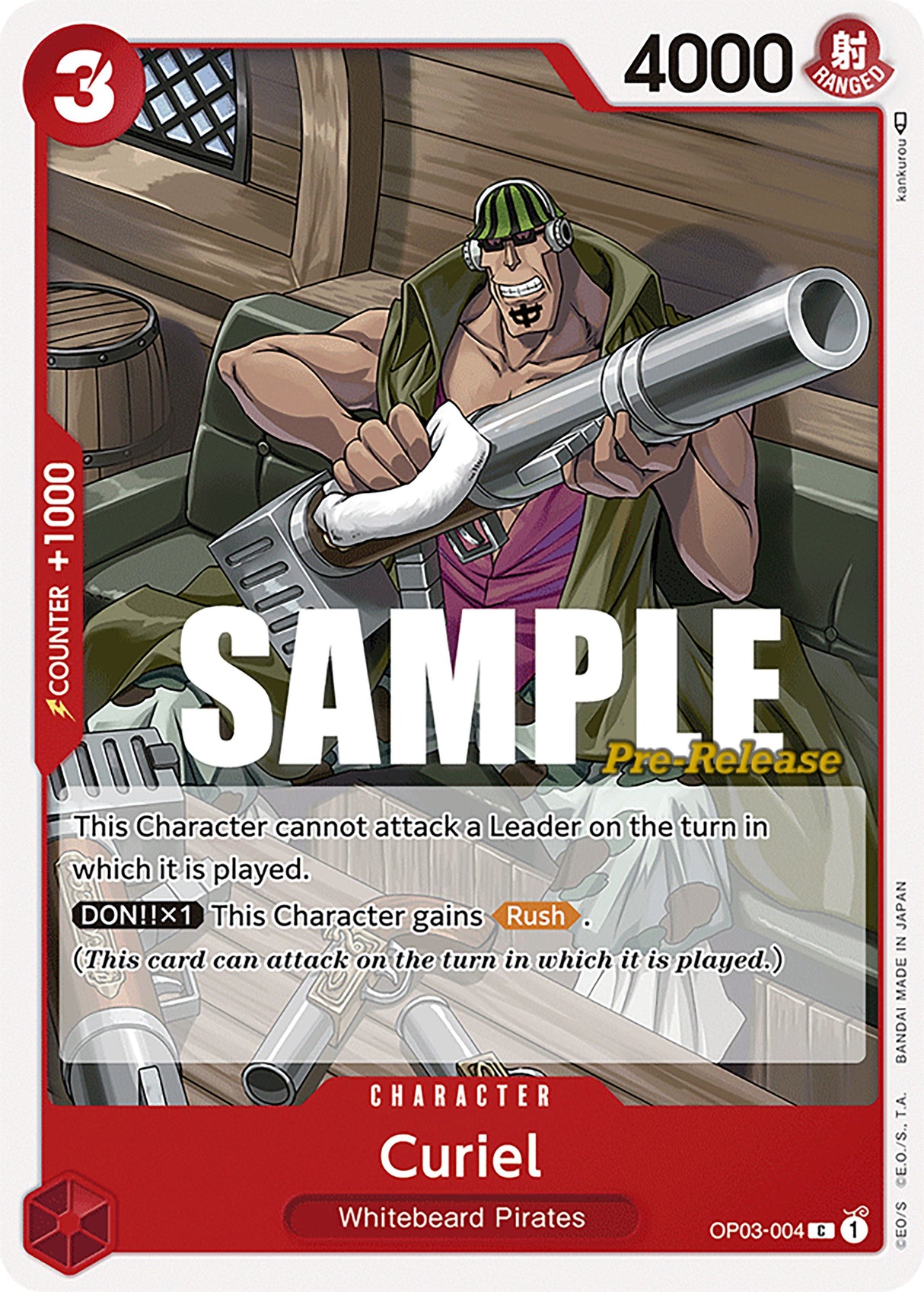 Curiel [Pillars of Strength Pre-Release Cards] op03-004