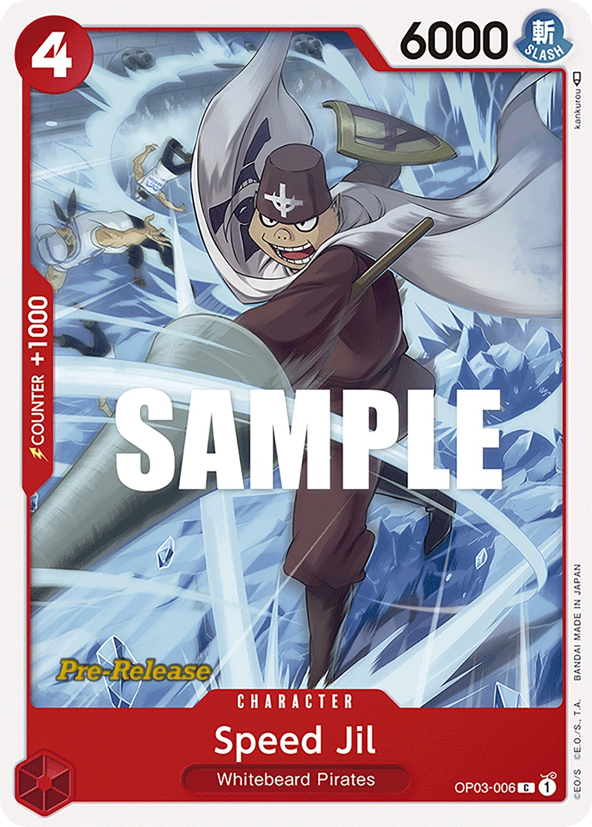 Speed Jil [Pillars of Strength Pre-Release Cards] op03-006