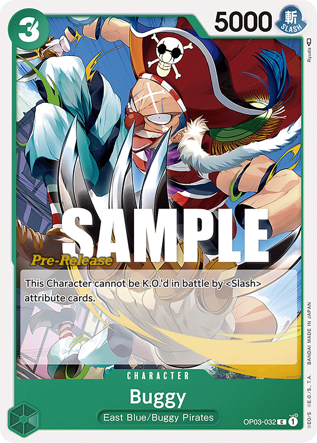 Buggy [Pillars of Strength Pre-Release Cards] op03-032