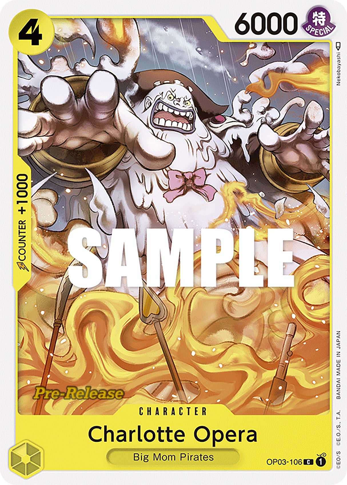 Charlotte Opera [Pillars of Strength Pre-Release Cards] op03-106