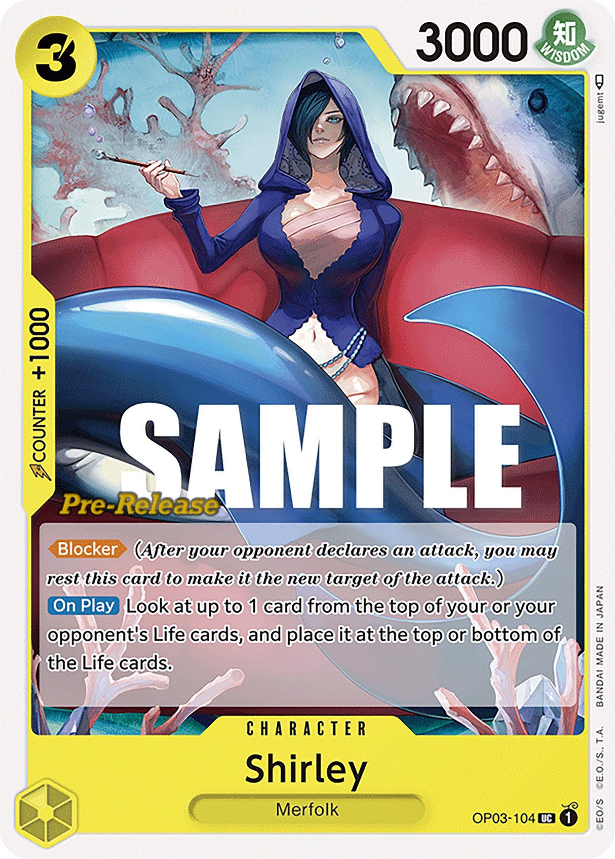 Shirley [Pillars of Strength Pre-Release Cards] op03-114
