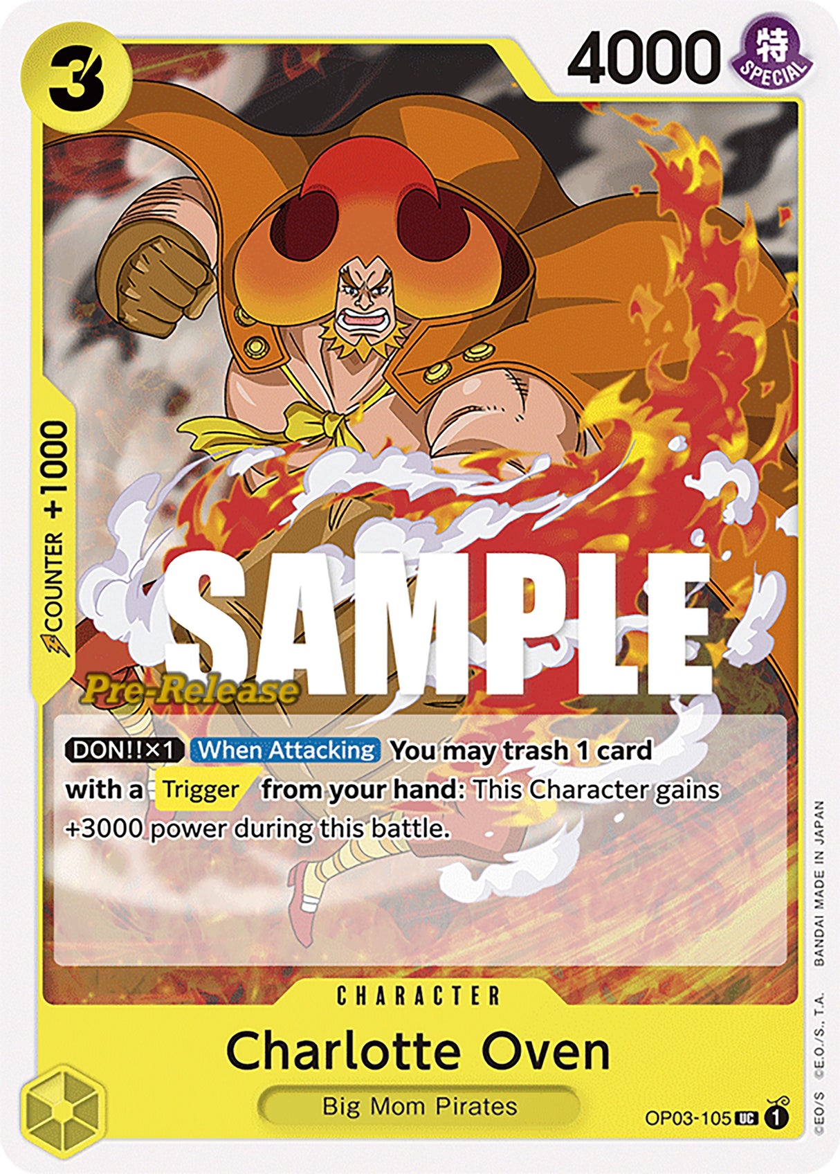 Charlotte Oven [Pillars of Strength Pre-Release Cards] op03-105