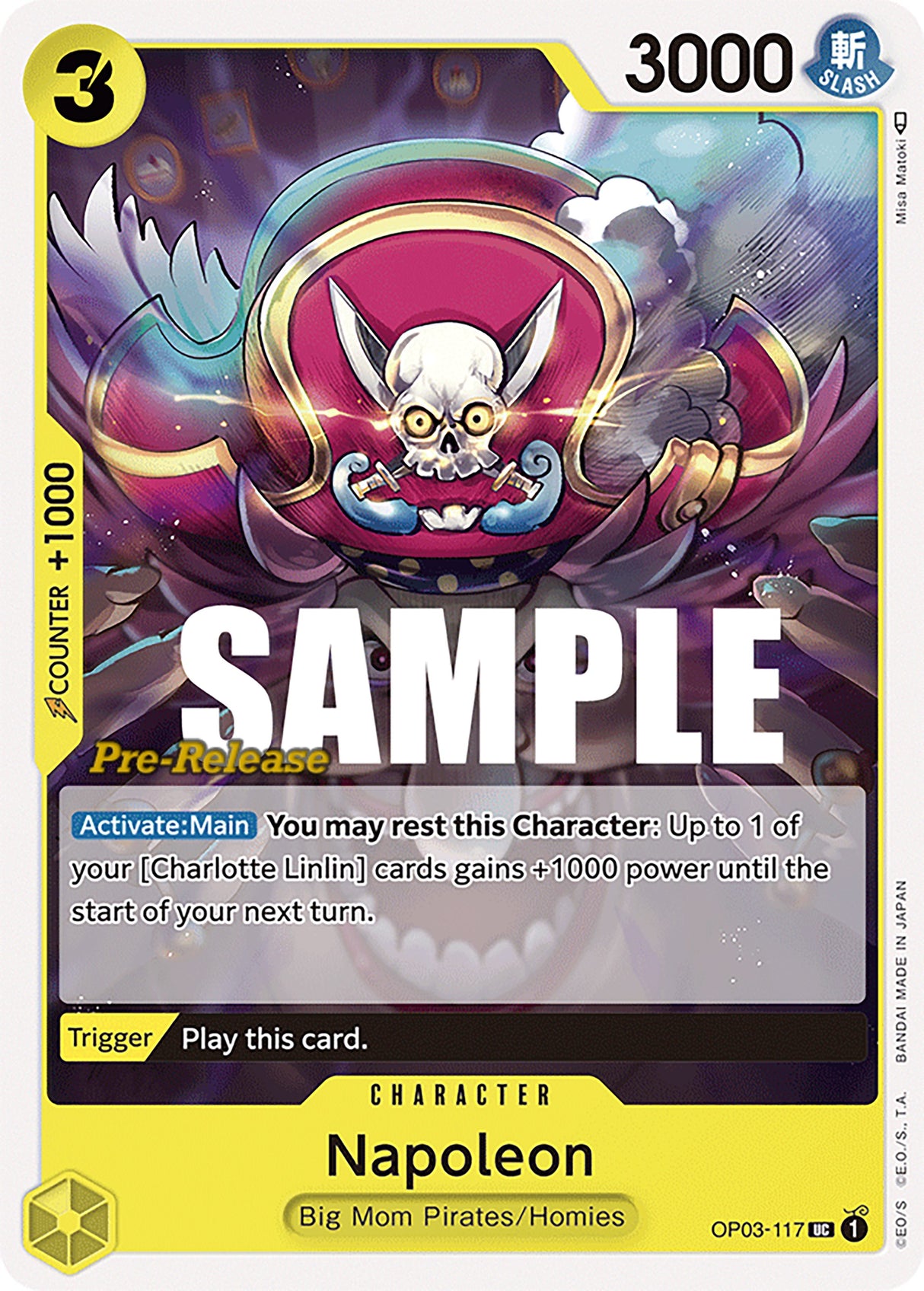 Napoleon [Pillars of Strength Pre-Release Cards] op03-117