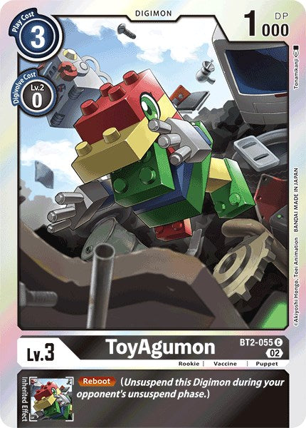 ToyAgumon (Resurgence Booster Reprint) [Resurgence Booster] BT2-055