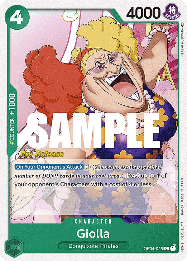 Giolla [Kingdoms of Intrigue Pre-Release Cards] op04-025