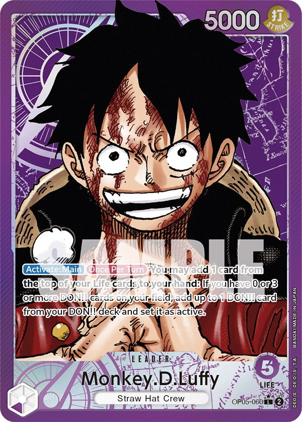 Monkey.D.Luffy (Alternate Art) [Awakening of the New Era] op05-060