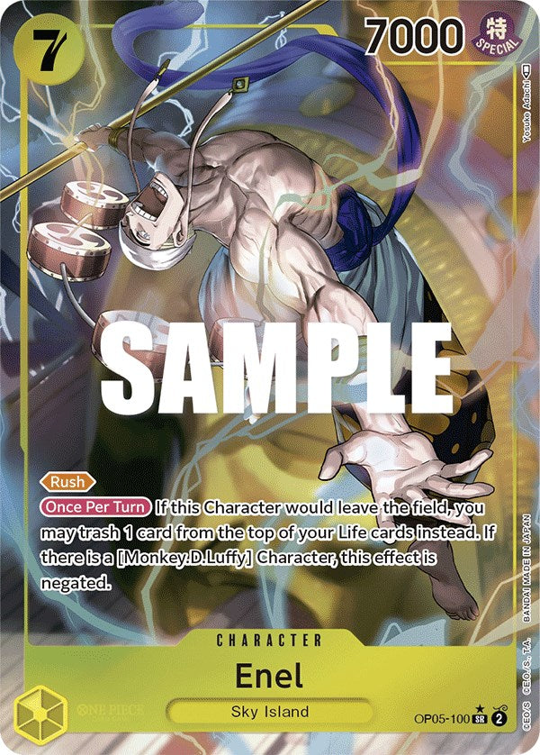 Enel (Alternate Art) [Awakening of the New Era] op05-100