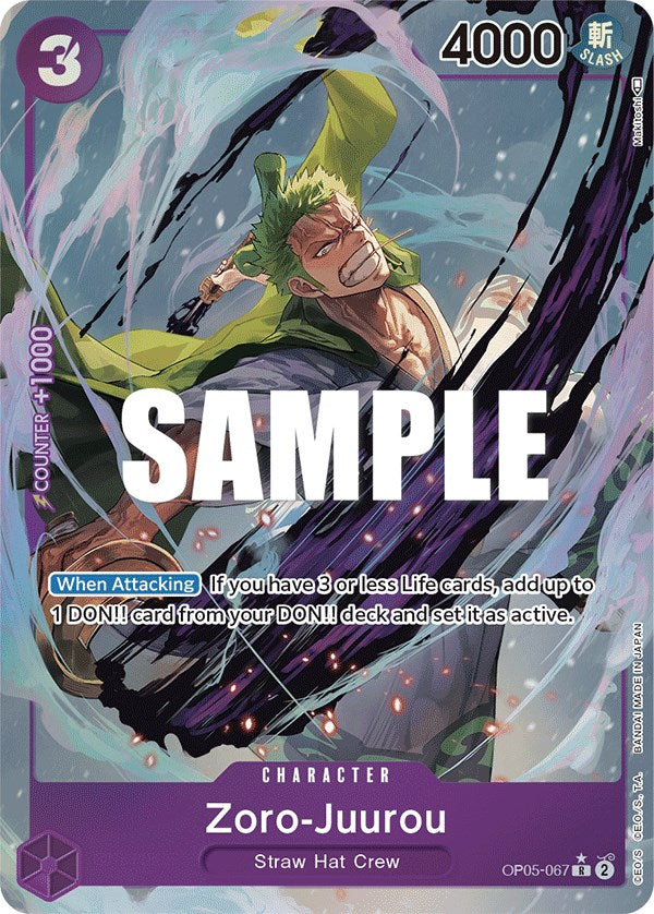 Zoro-Juurou (Alternate Art) [Awakening of the New Era] op05-067