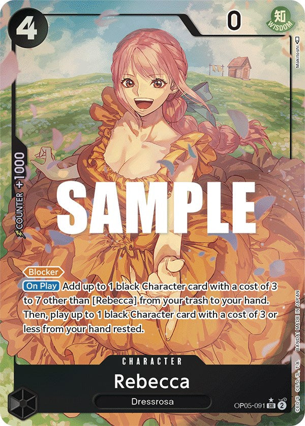 Rebecca (Alternate Art) [Awakening of the New Era] op05-091