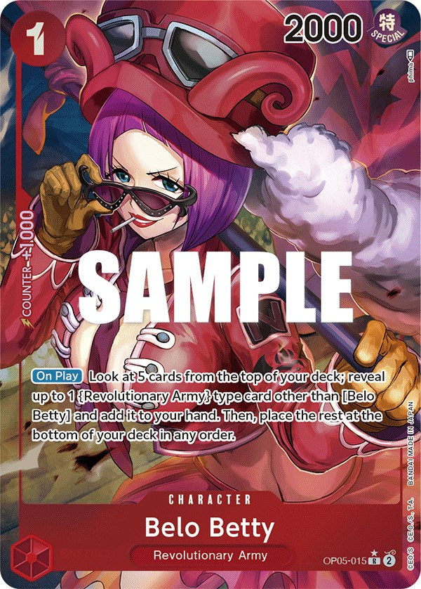 Belo Betty (Alternate Art) [Awakening of the New Era] op05-015