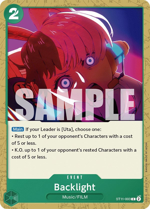 Backlight [Starter Deck: Uta] st11-003