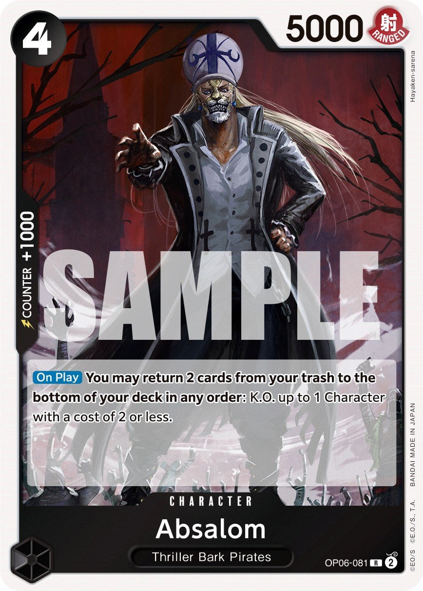 Absalom [Wings of the Captain] opo6-081