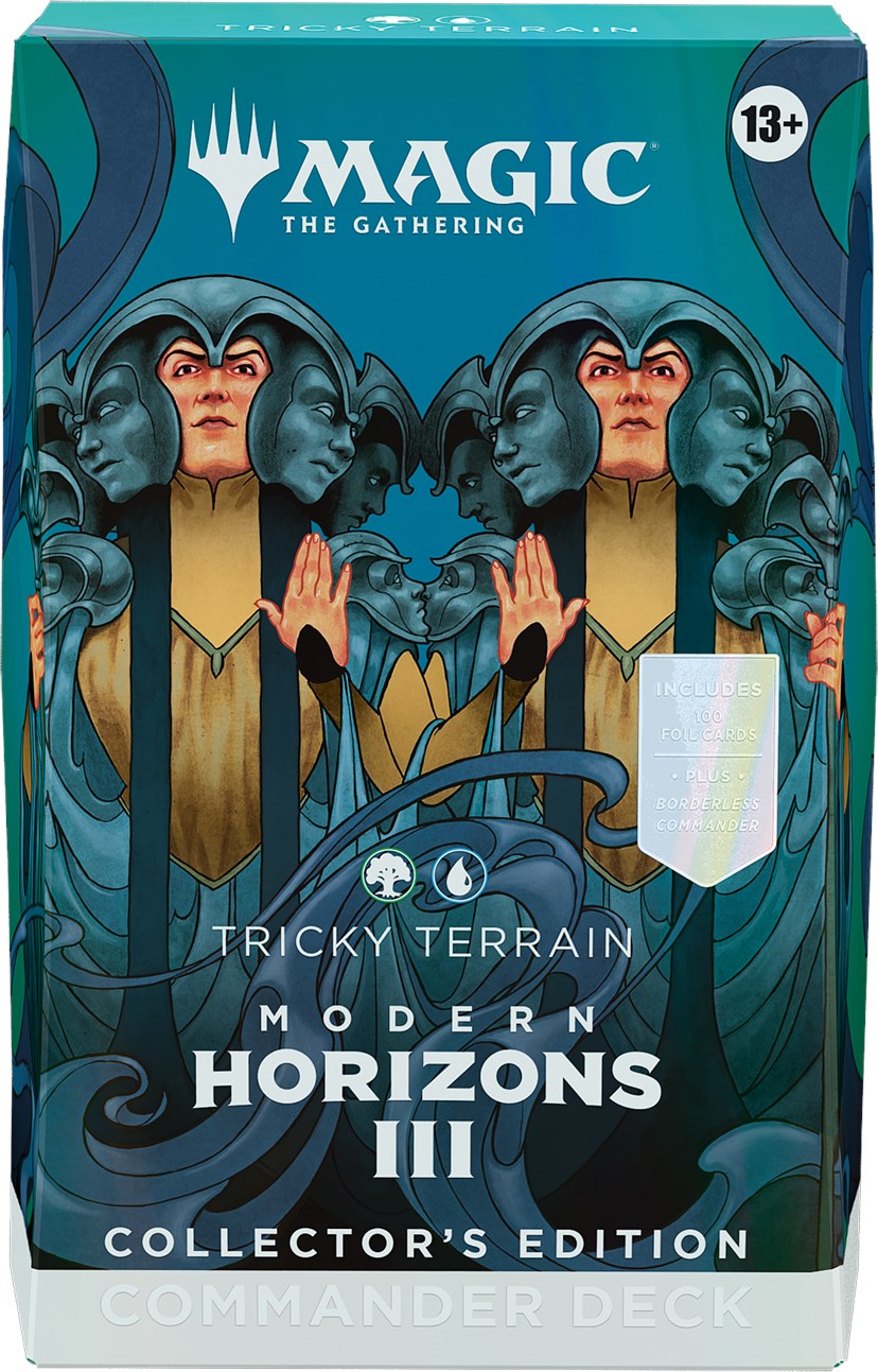 Magic the Gathering - Modern Horizons 3 - Collector Commander Deck (Tricky Terrain)