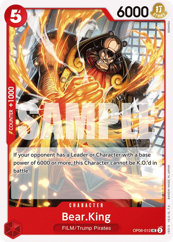Bear.King [Wings of the Captain] op06-012