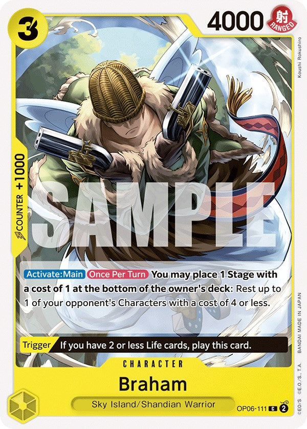 Braham [Wings of the Captain] op06-111
