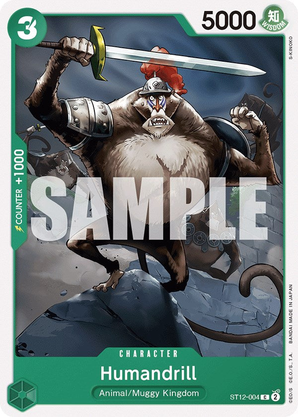 Humandrill [Starter Deck: Zoro and Sanji] st12-004