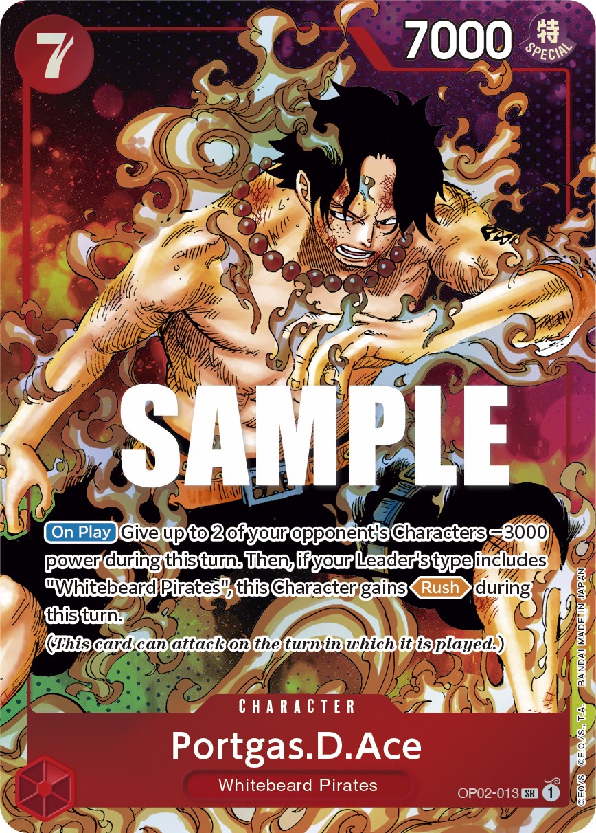Portgas.D.Ace (Parallel) [Paramount War] OP02-013