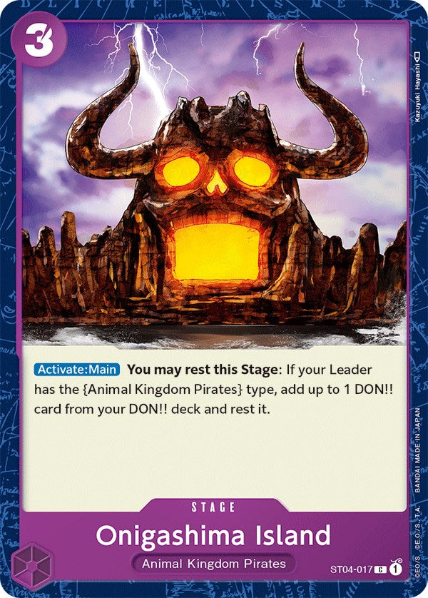 Onigashima Island [Starter Deck: Animal Kingdom Pirates] st04-017