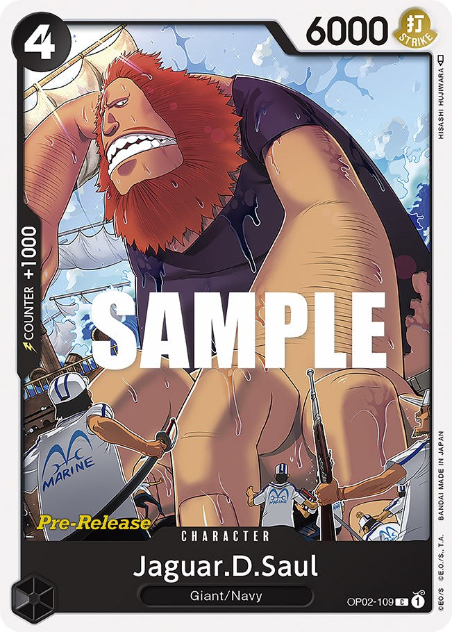 Jaguar.D.Saul [Paramount War Pre-Release Cards] op02-109