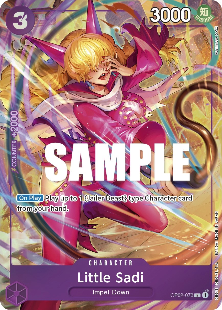Little Sadi (Alternate Art) [Paramount War] op02-073