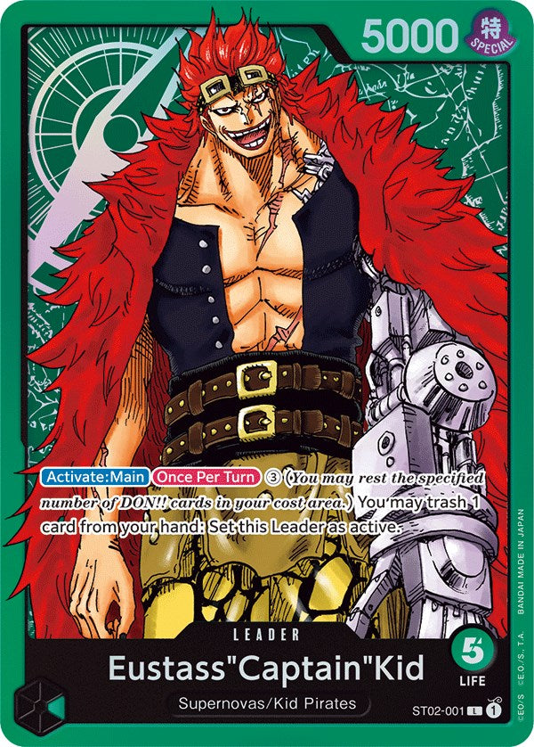 Eustass"Captain"Kid (001) [Starter Deck: Worst Generation] st02-001