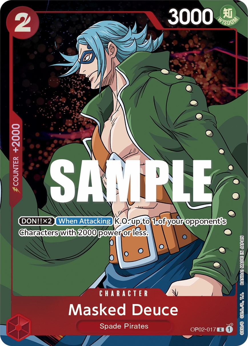 Masked Deuce (Alternate Art) [Paramount War] op02-017