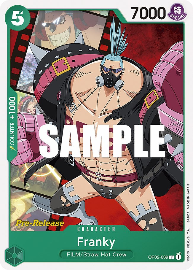 Franky [Paramount War Pre-Release Cards] op02-039
