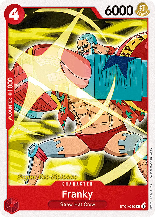 Franky [Super Pre-Release Starter Deck: Straw Hat Crew] st01-010