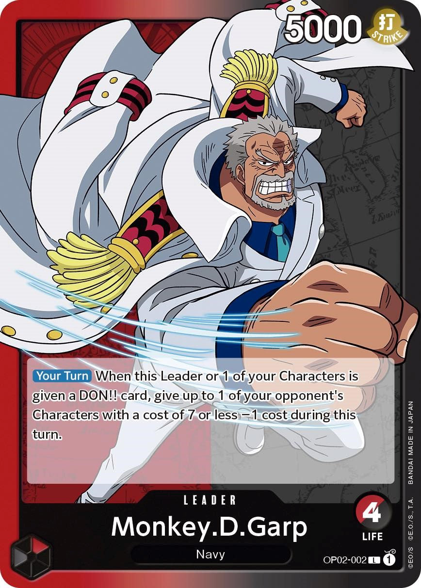 Monkey.D.Garp [Paramount War] op02-002