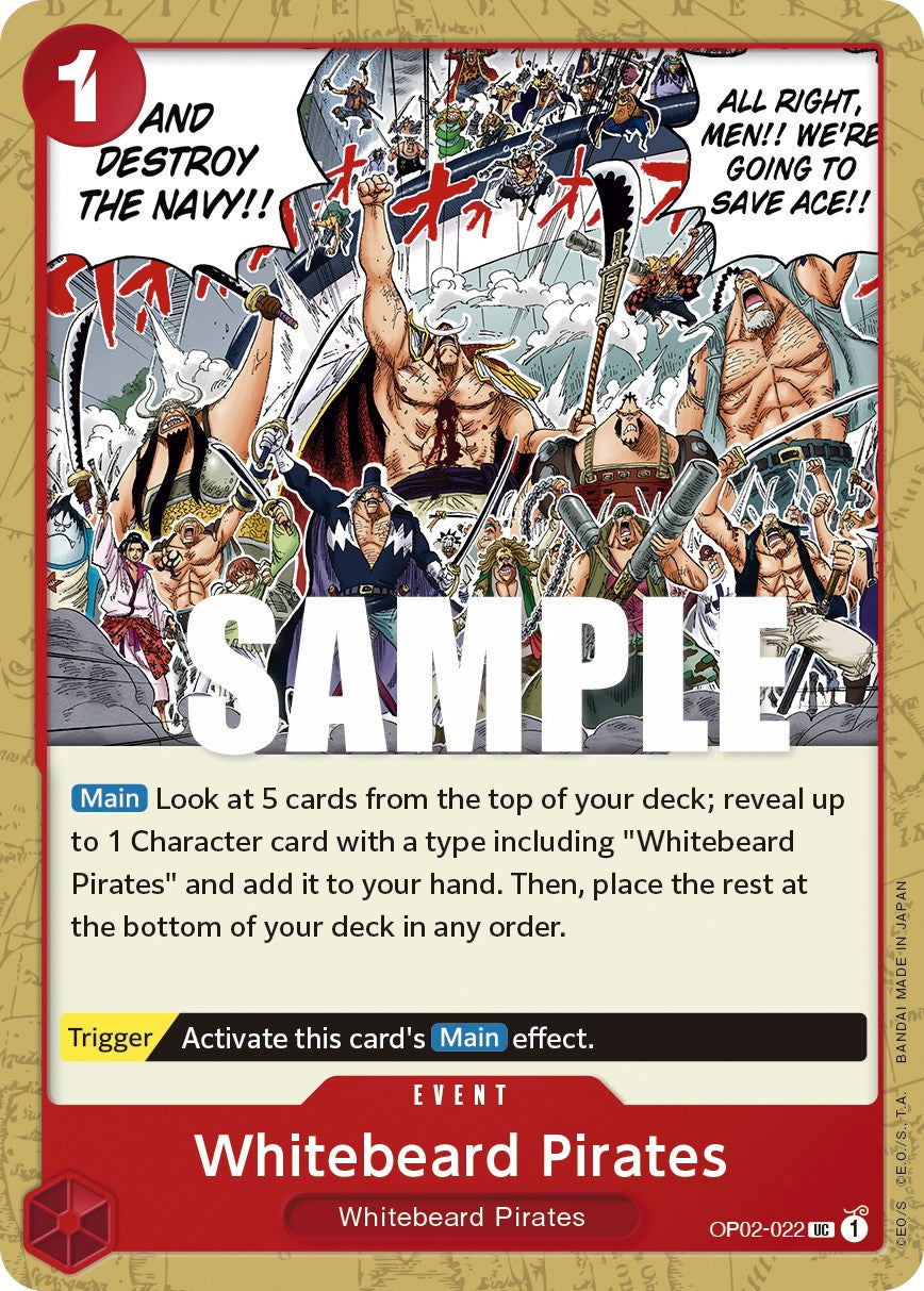 Whitebeard Pirates [Paramount War]OP02-022