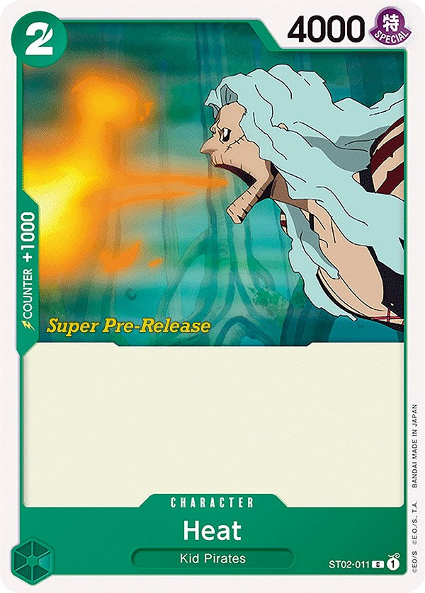 Heat [Super Pre-Release Starter Deck: Worst Generation] st02-011