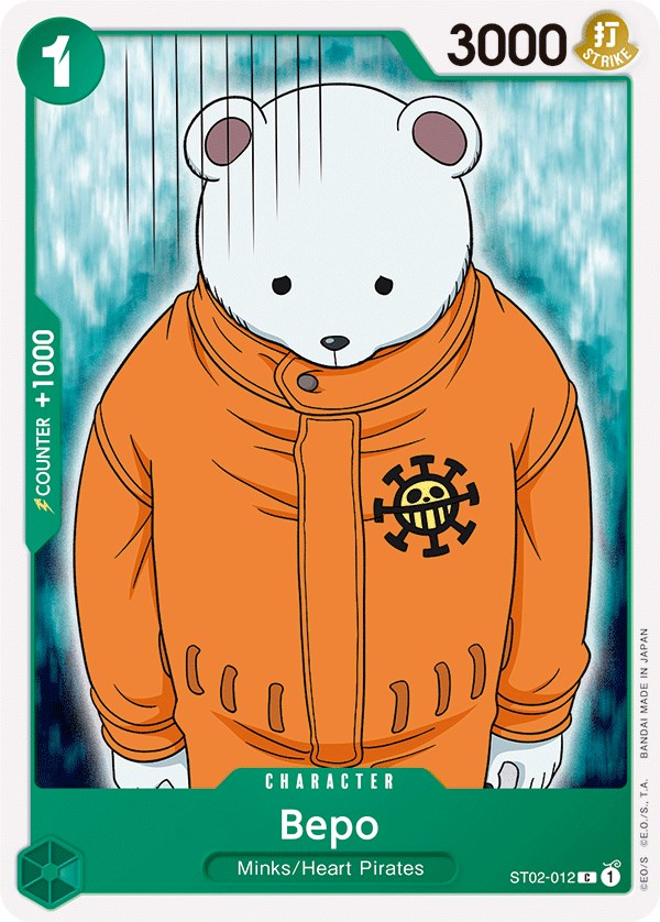 Bepo [Starter Deck: Worst Generation] st02-012