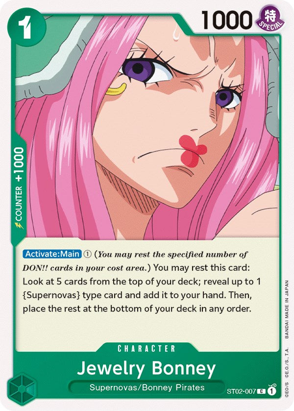 Jewelry Bonney [Starter Deck: Worst Generation] st02-007