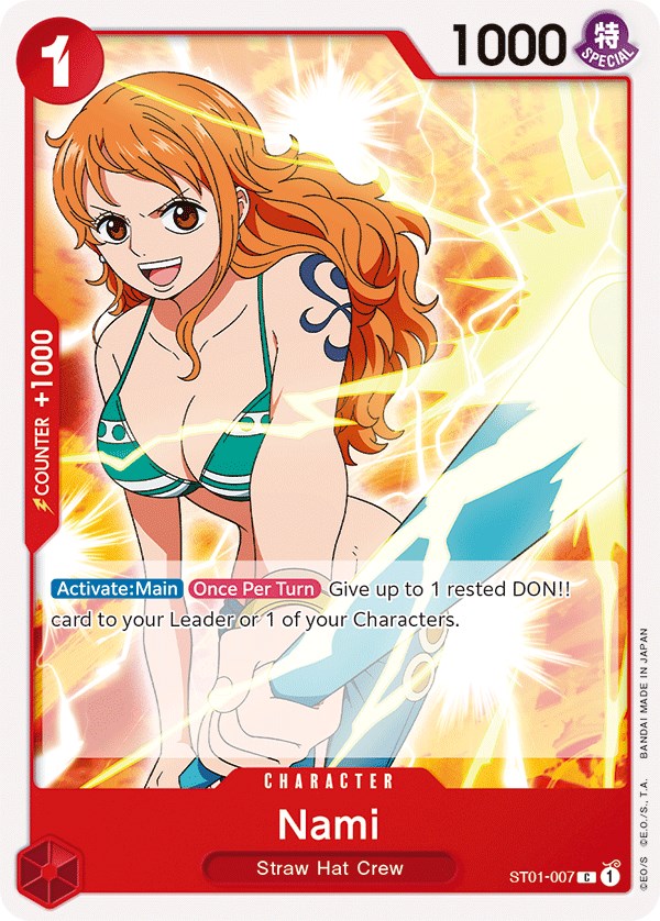 Nami [Starter Deck: Straw Hat Crew] st01-007