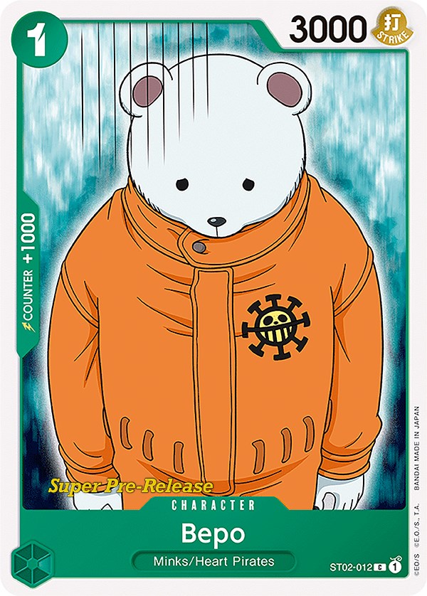 Bepo [Super Pre-Release Starter Deck: Worst Generation] st02-012