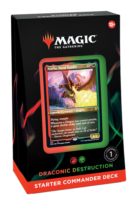 Magic the Gathering - Starter Commander Deck (Draconic Destruction)