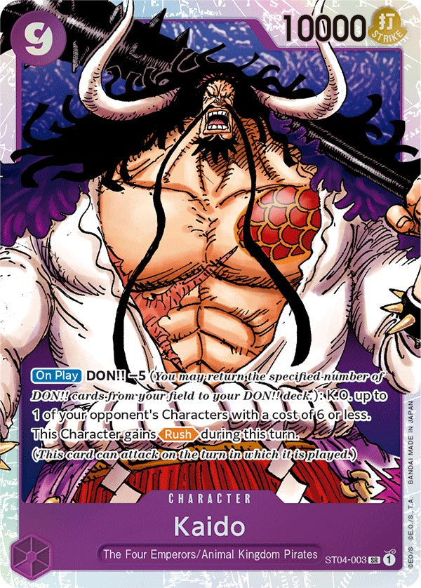 Kaido [Starter Deck: Animal Kingdom Pirates] st04-003