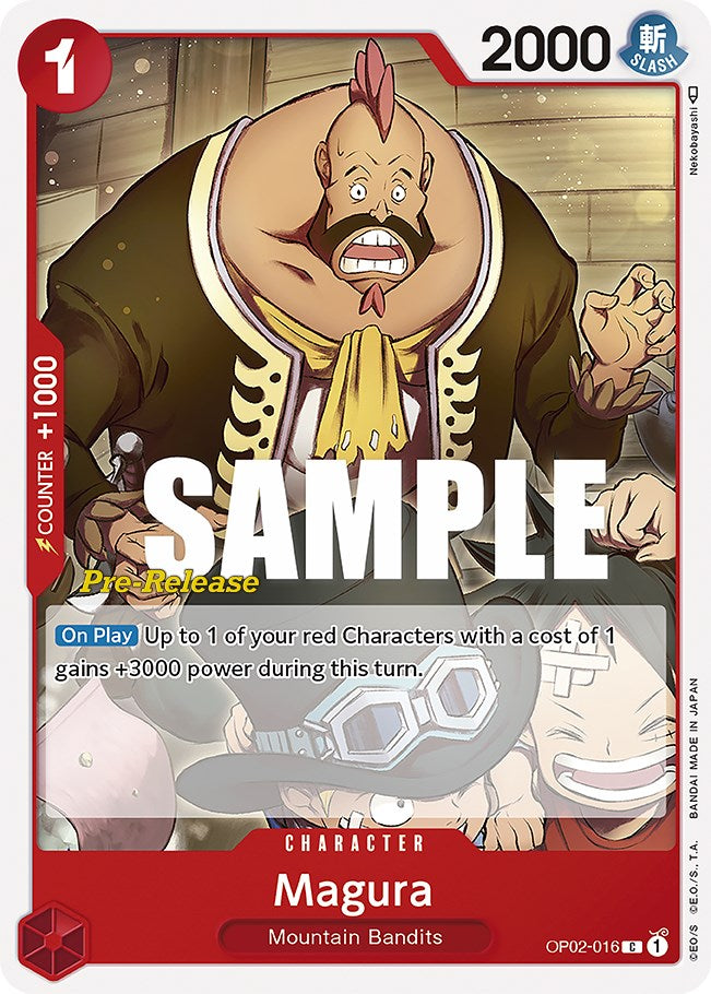 Magura [Paramount War Pre-Release Cards] op02-016