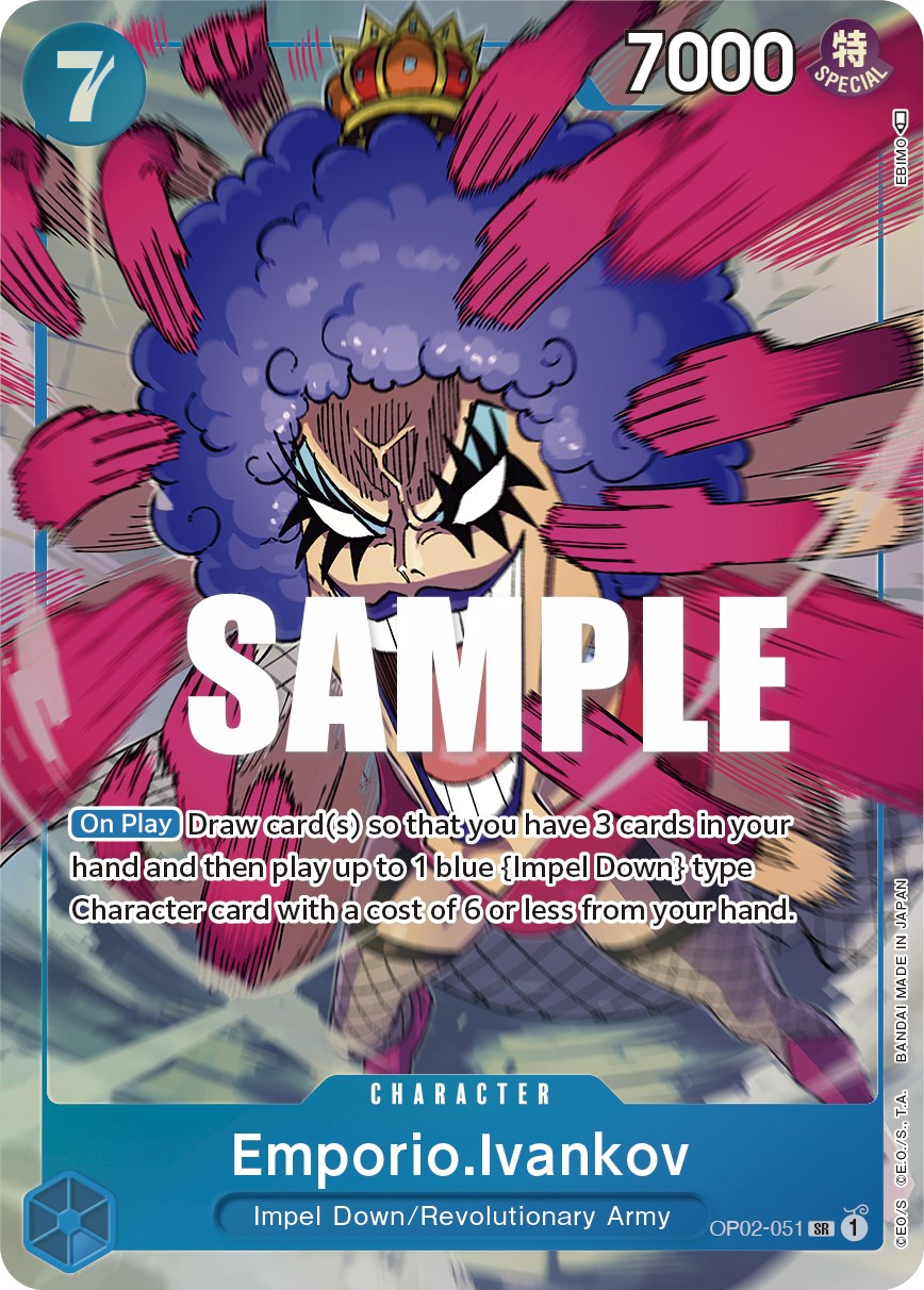 Emporio.Ivankov (Alternate Art) [Paramount War] op02-051