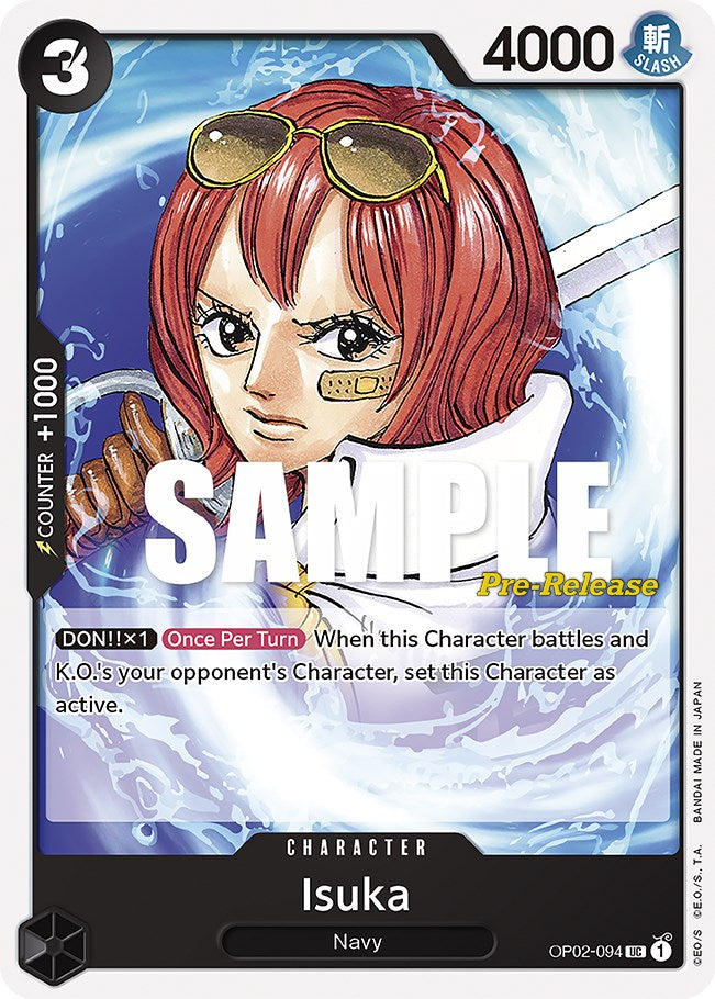 Isuka [Paramount War Pre-Release Cards] op02-094